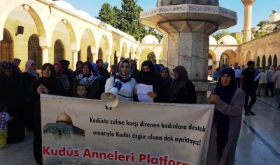 Şanlıurfalı Kudüs Anneleri 41. kez eylem yaptı