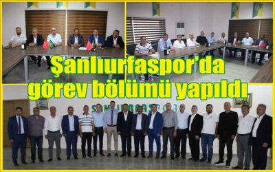 Şanlıurfaspor Yönetimi ilk toplantısını yaptı 