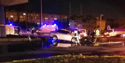 Sırrın'da Trafik Kazası, 2 Yaralı