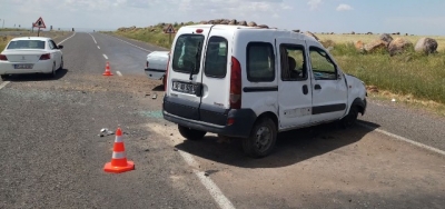 Siverek’te trafik kazası: 6 yaralı