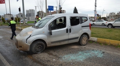 Siverek’te trafik kazası: 2 yaralı 