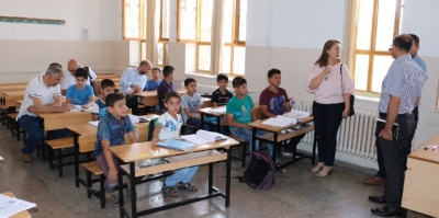 Suriyeli çocuklara Türkçe Dil Eğitimi veriliyor