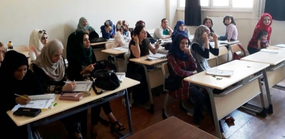 Suriyeli sığınmacılara Türkçe kursu
