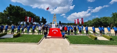 TEM Şube Müdürlüğü 23 öğrenciyi Çanakkale’ye gönderdi