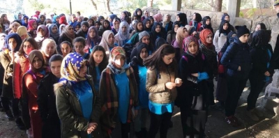 Türk ve Suriyeli gençler kampa buluştu
