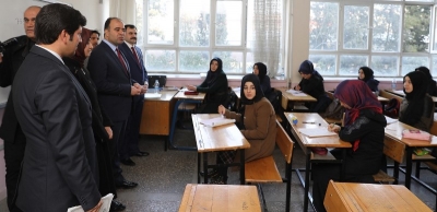 Urfa’da YGS sınavına girecek öğrencilere destek-VİDEOLU-