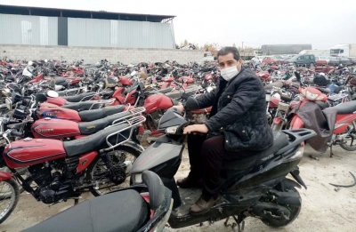 Urfanatik Gazetesi Çalınan Motosikletini teslim aldı