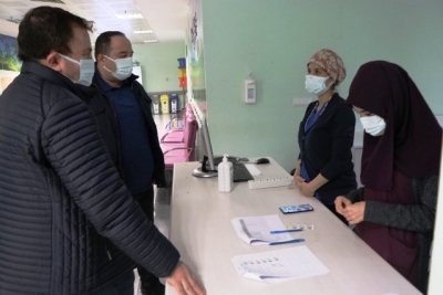Viranşehir  Belediye Başkanı  Salih Ekinci Covid19 aşısını yaptırdı