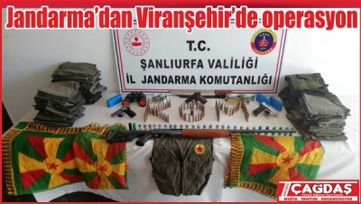 Viranşehir’de tabanca ve av tüfeği ele geçirildi