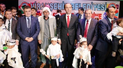 Viranşehir’de toplu sünnet töreni