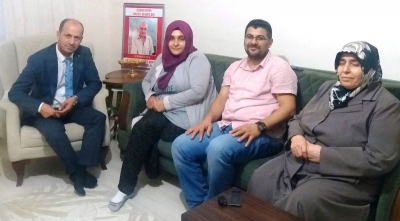 Yavuz’dan İstanbul’da Urfalı Şehit Şefkatlioğlu ailesine ziyaret
