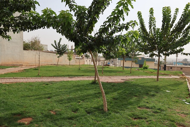 AKÇAKALE'YE YENİ YEŞİL DOKUNUŞLAR