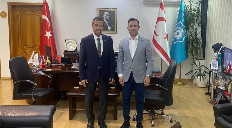 DGK'den KKTC Dışişleri Bakanı'na Ziyaret