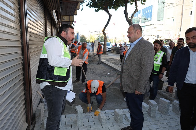 GÜLPINAR, DİVANYOLU’NDAKİ ÇALIŞMALARI YERİNDE İNCELEDİ