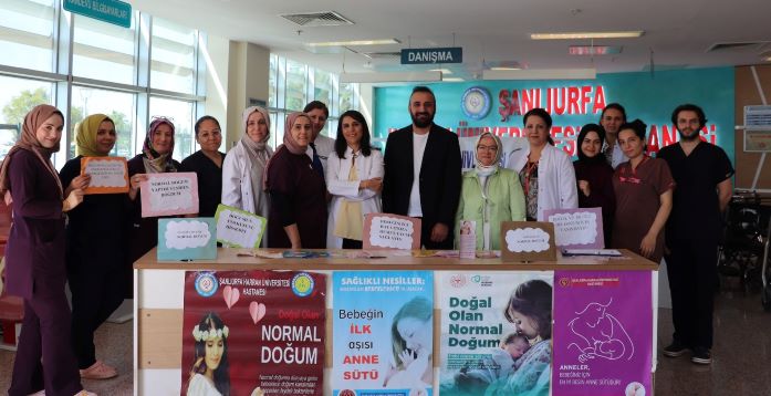 HRÜ HASTANESİ’NDEN ANLAMLI FARKINDALIK ÇAĞRISI “ANNE SÜTÜ EN DEĞERLİ HAZİNE”