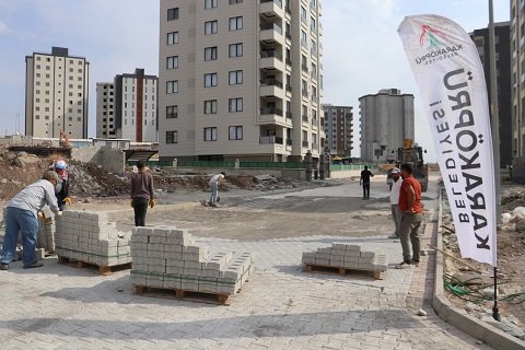 KARAKÖPRÜ'DE ÜSTYAPI YENİLENİYOR