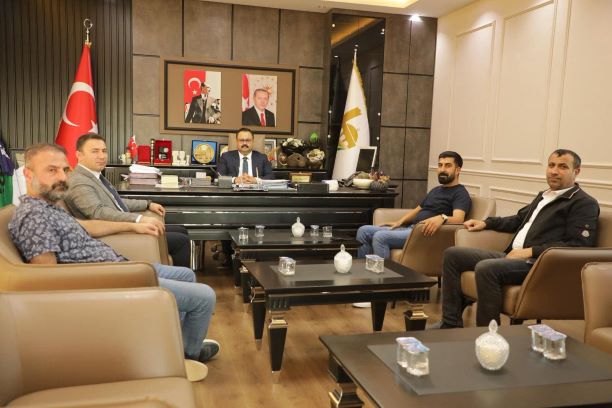 Organize Sanayi Heyetinden Başkan İnan’a Ziyaret