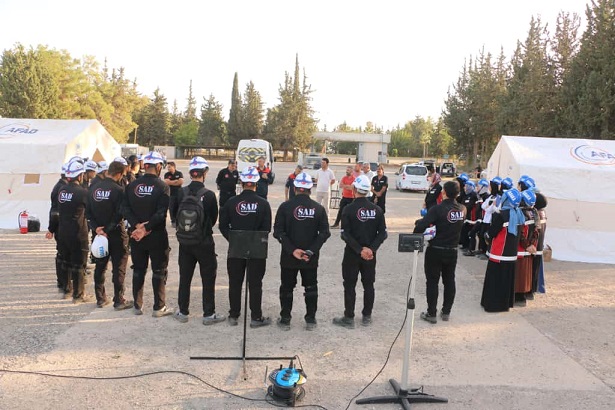 SAD ARAMA KURTARMA EĞİTİMLERİ DEVAM EDİYOR