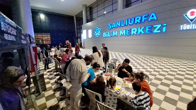 ŞANLIURFA BİLİM MERKEZİNDE UZAY GECESİ