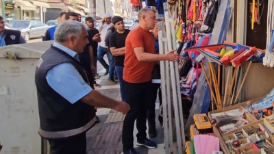 Başkan İnan’ın Talimatıyla Kaldırım Denetimi