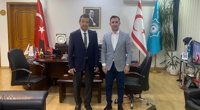 DGK'den KKTC Dışişleri Bakanı'na Ziyaret