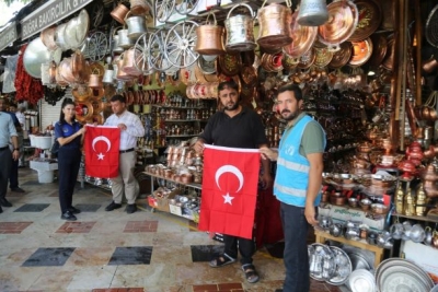 Eyyübiye Belediyesi Gazilerin fedakârlığını hatırlattı