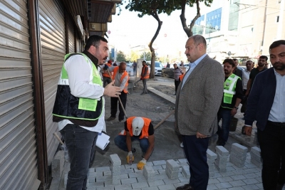GÜLPINAR, DİVANYOLU’NDAKİ ÇALIŞMALARI YERİNDE İNCELEDİ