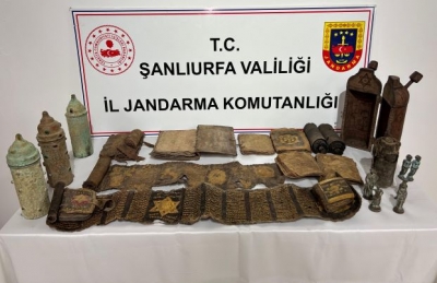 Jandarmadan tarihi eser operasyonu