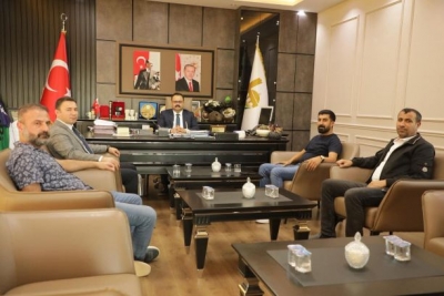 Organize Sanayi Heyetinden Başkan İnan’a Ziyaret