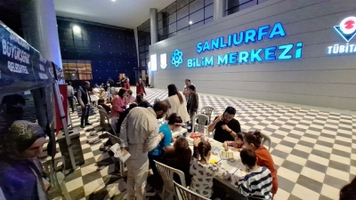ŞANLIURFA BİLİM MERKEZİNDE UZAY GECESİ