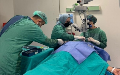 Viranşehir Devlet Hastanesi’nde İlk Katarakt Ameliyatı Gerçekleştirildi.
